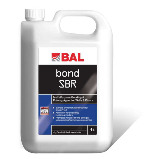 BAL Bond SBR Multi-Purpose Bonding Agent 1L - BAL Bond SBR Multi-Purpose Bonding Agent 1L