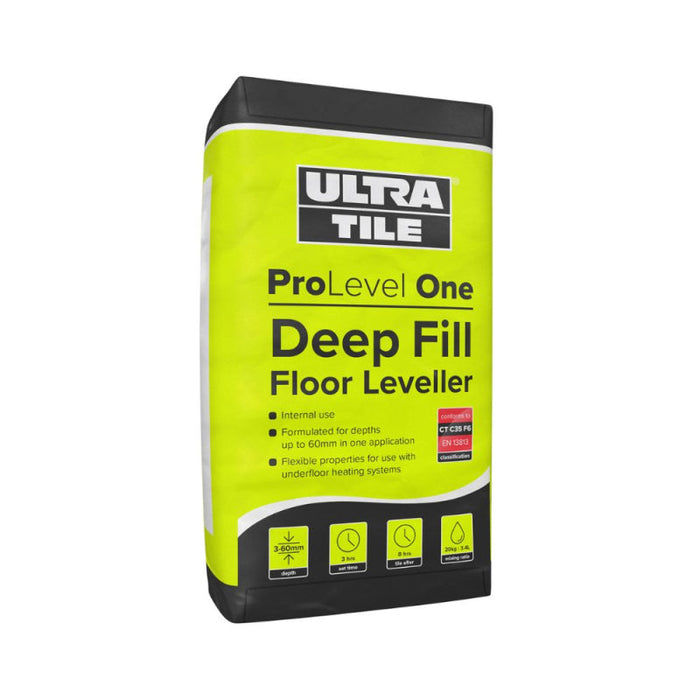 UltraTile ProLevel One Floor Leveller, Deep Fill - UltraTile ProLevel One Floor Leveller, Deep Fill